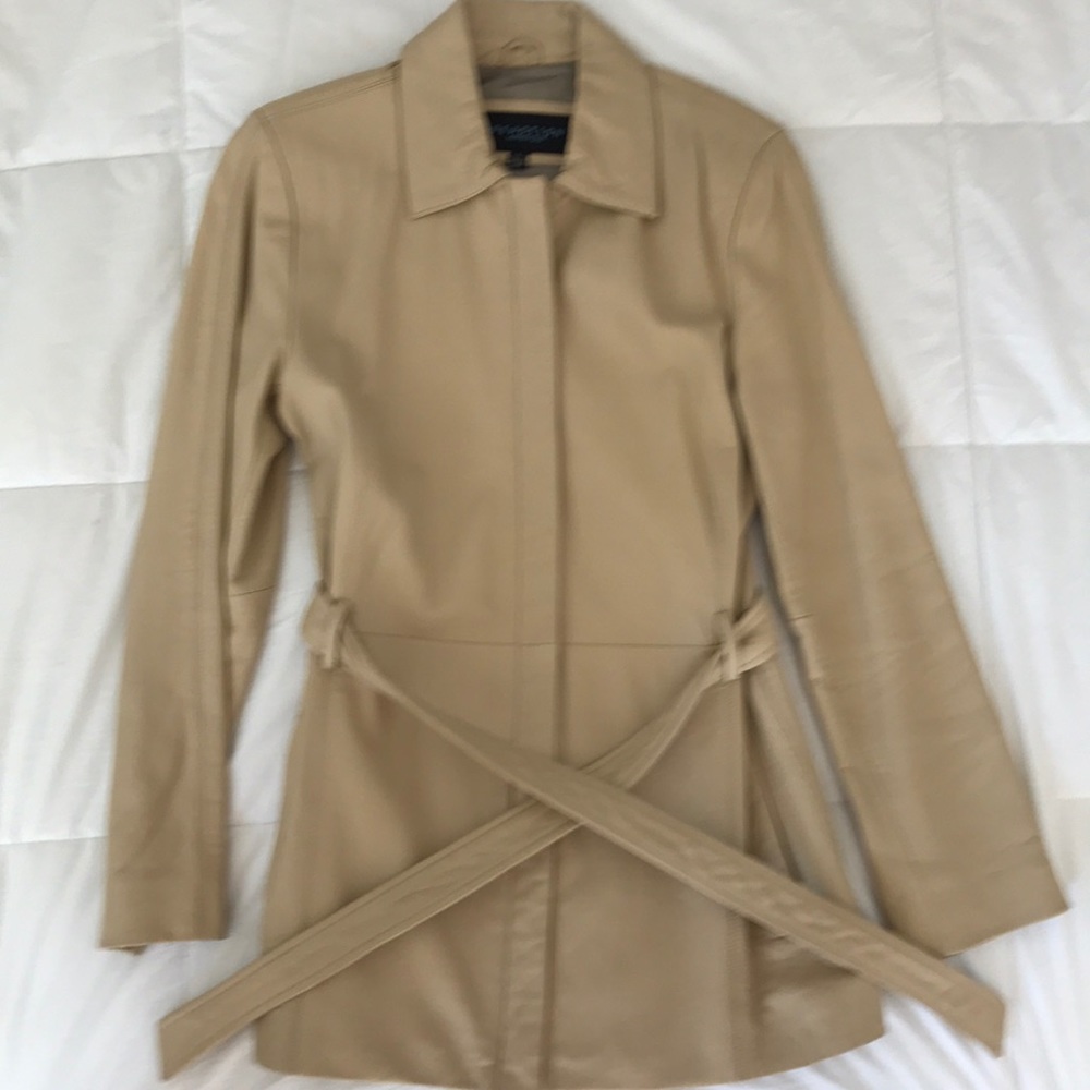 Buttery leather Kenneth Cole jacket